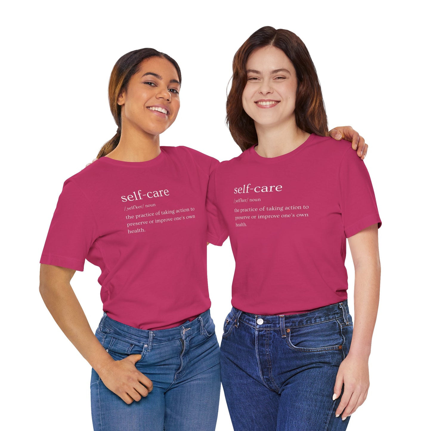 Self-Care Unisex Jersey Short Sleeve Tee