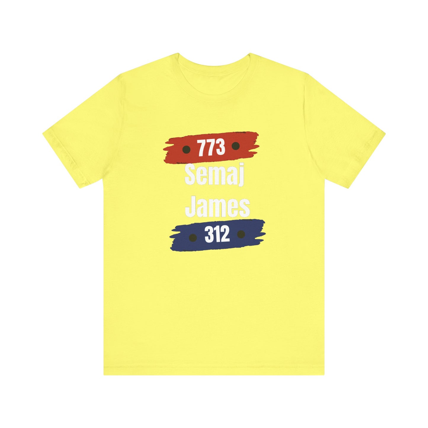 Semaj James 773/312 Unisex Short Sleeve Tee