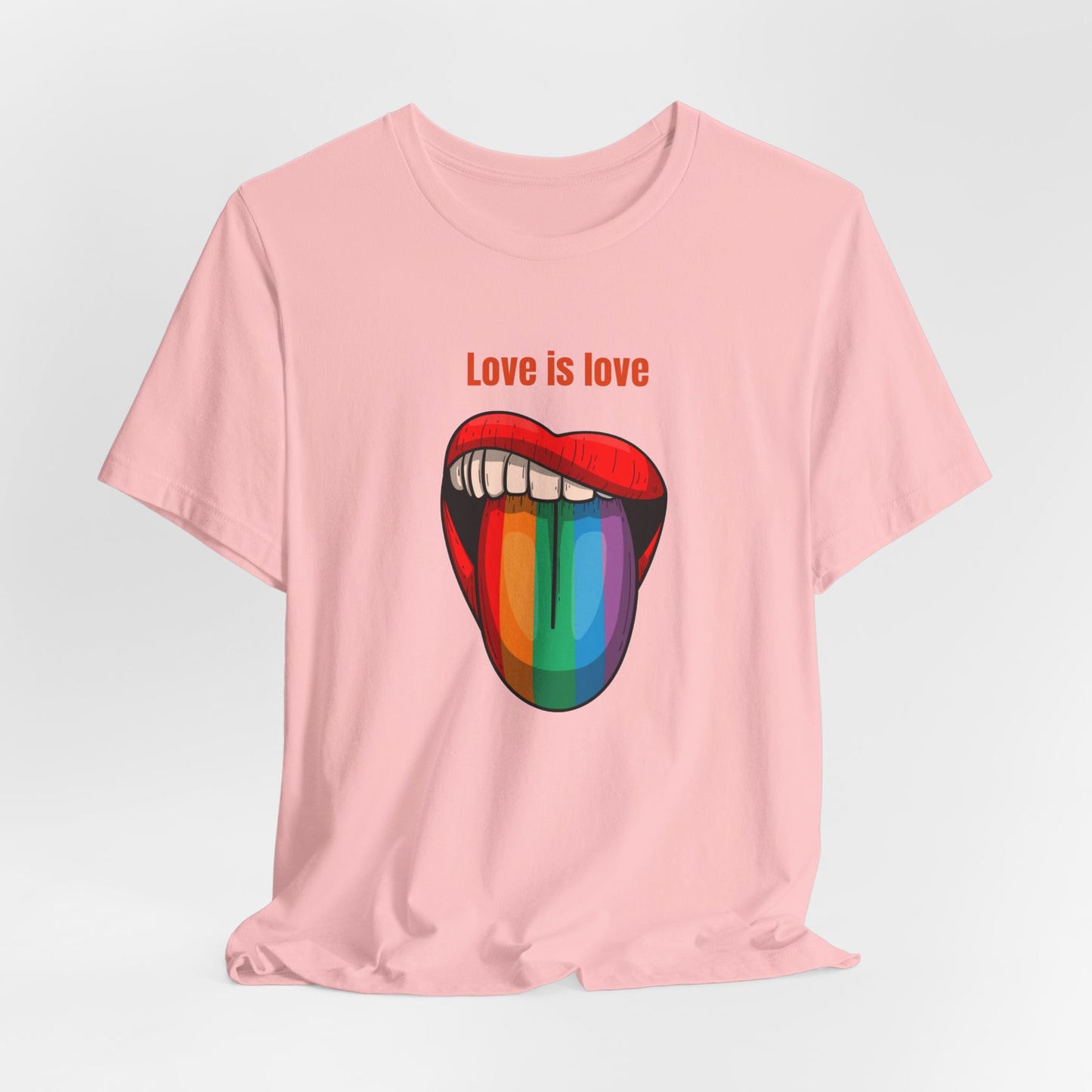 Love Is Love Unisex Jersey Short Sleeve Tee