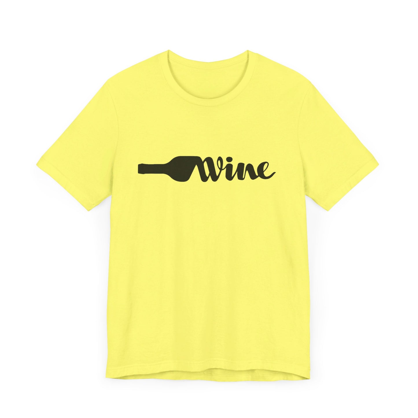 Wine Unisex Jersey Short Sleeve Tee