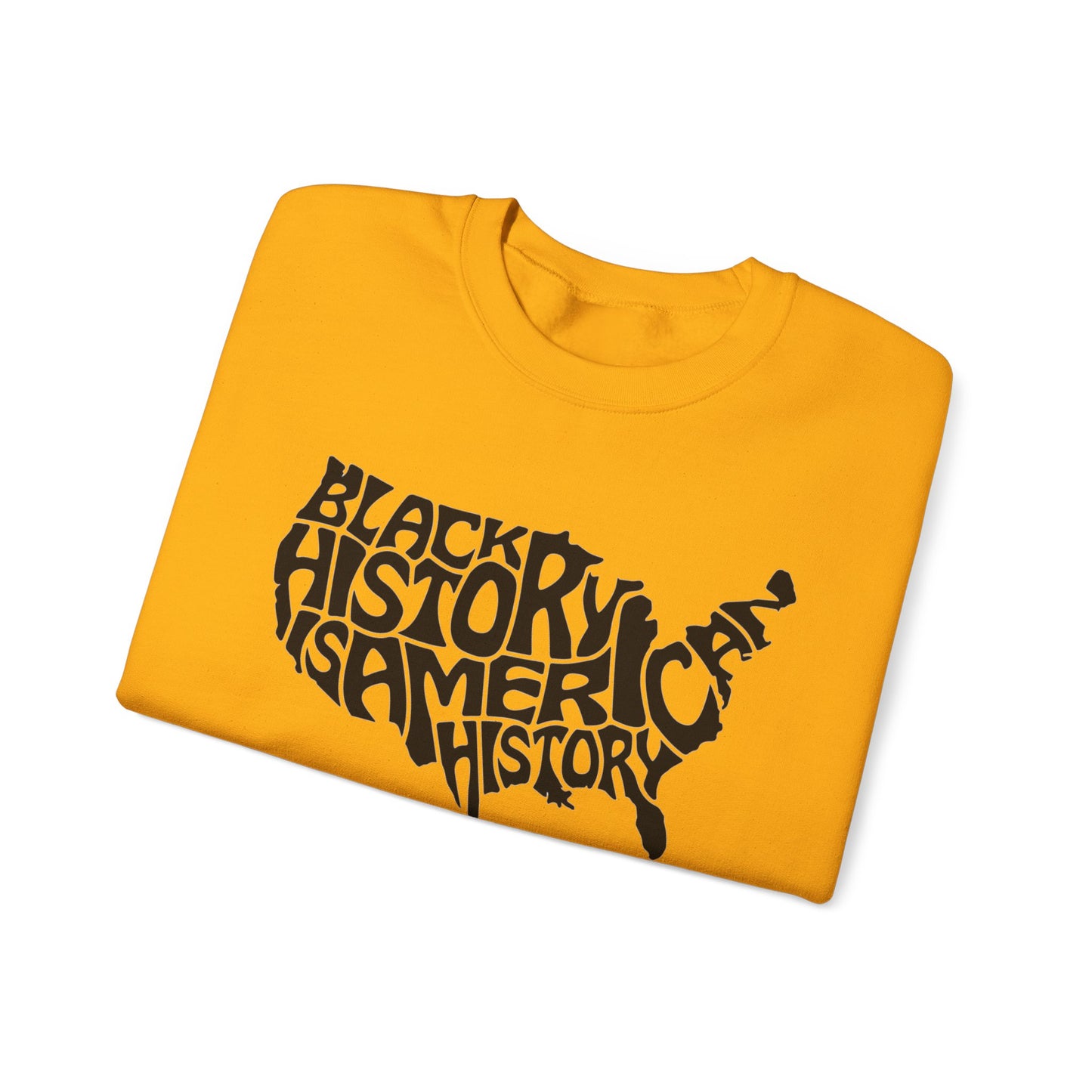 Black History Unisex Heavy Blend™ Crewneck Sweatshirt
