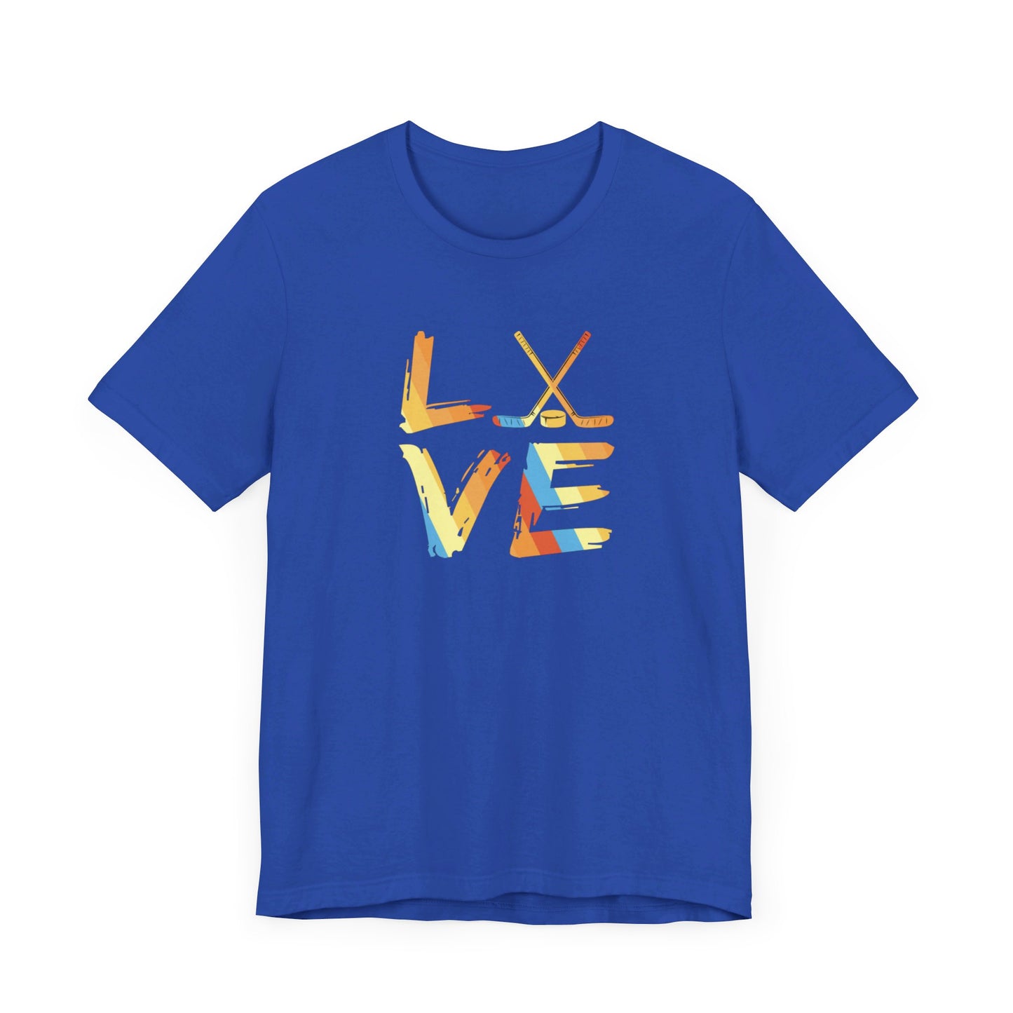 Love Hockey Unisex Jersey Short Sleeve Tee