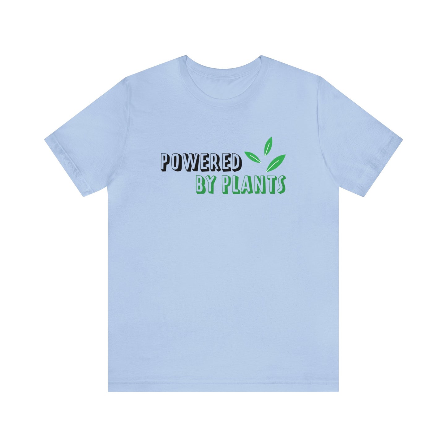 Powered By Plants Unisex Jersey Short Sleeve Tee