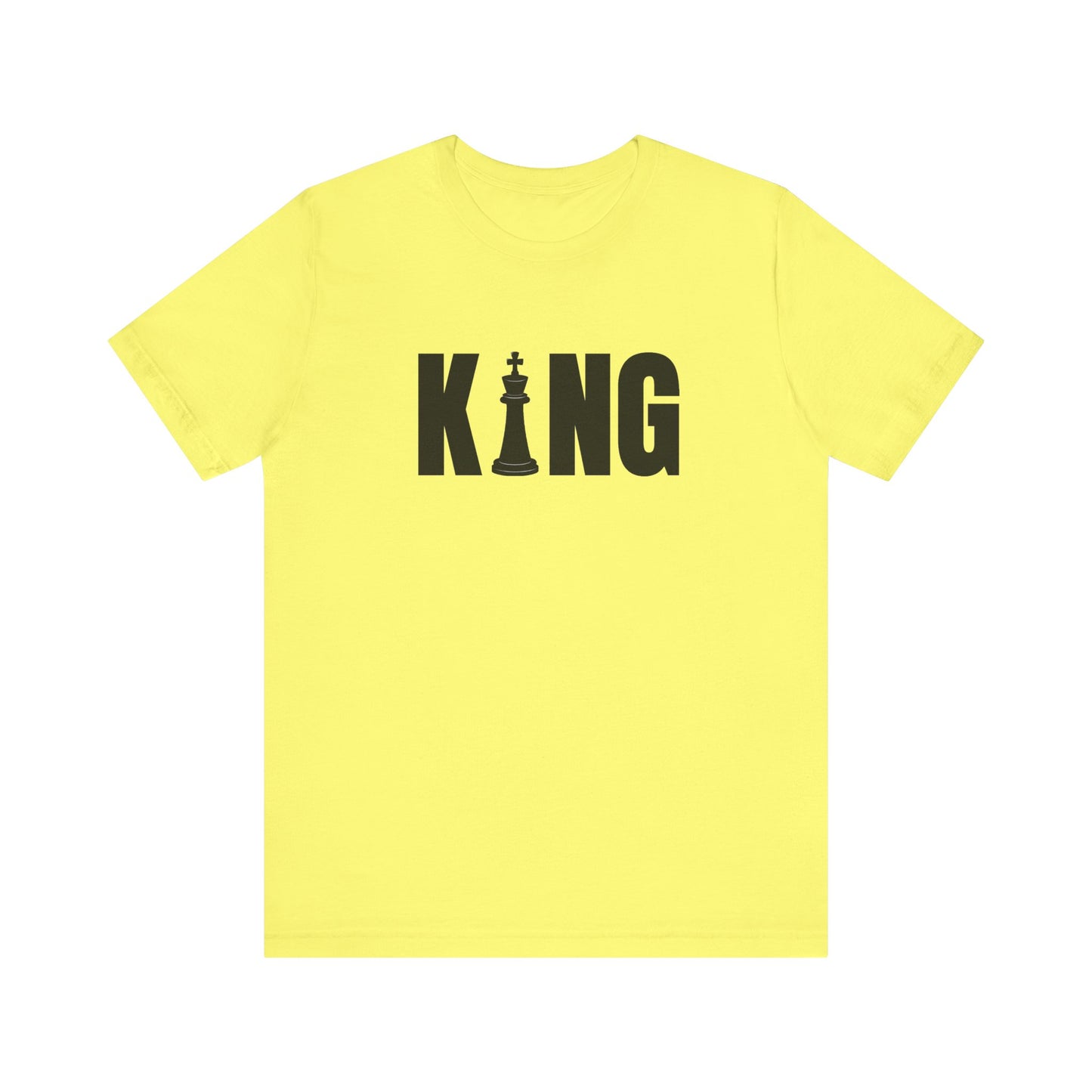 King Unisex Jersey Short Sleeve Tee