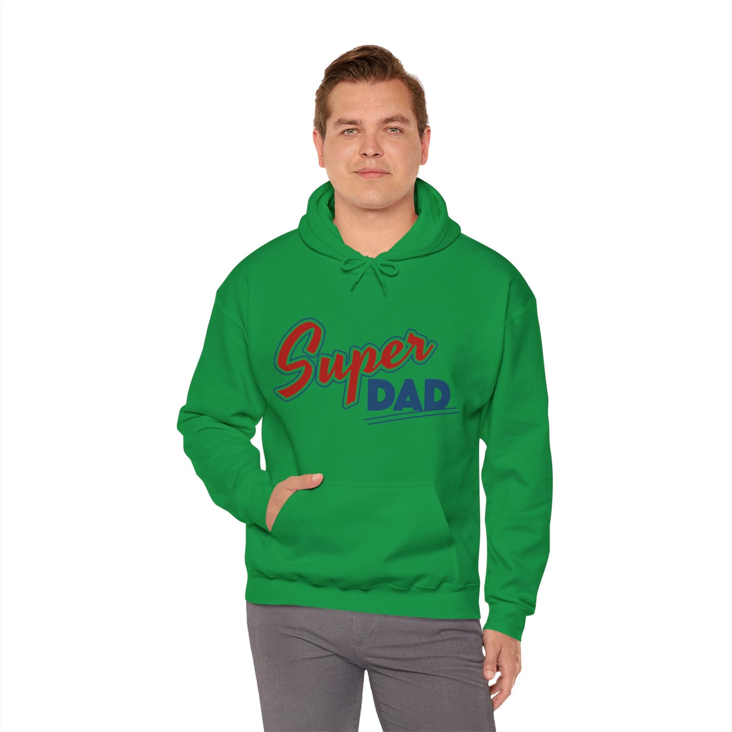 Super Dad Unisex Heavy Blend™ Hooded Sweatshirt