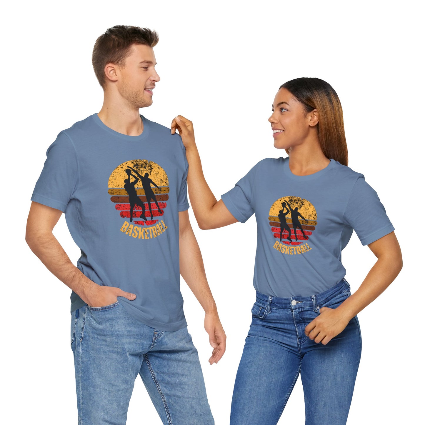 Basketball Unisex Jersey Short Sleeve Tee
