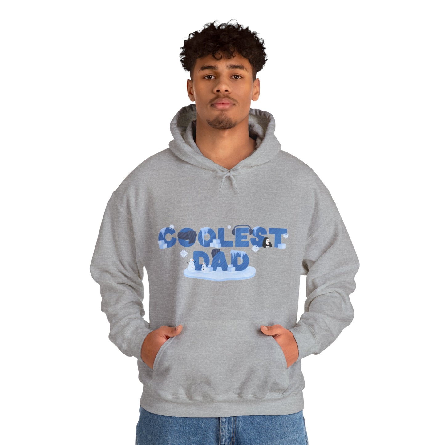 Dad/ Coolest Dad Unisex Heavy Blend™ Hooded Sweatshirt