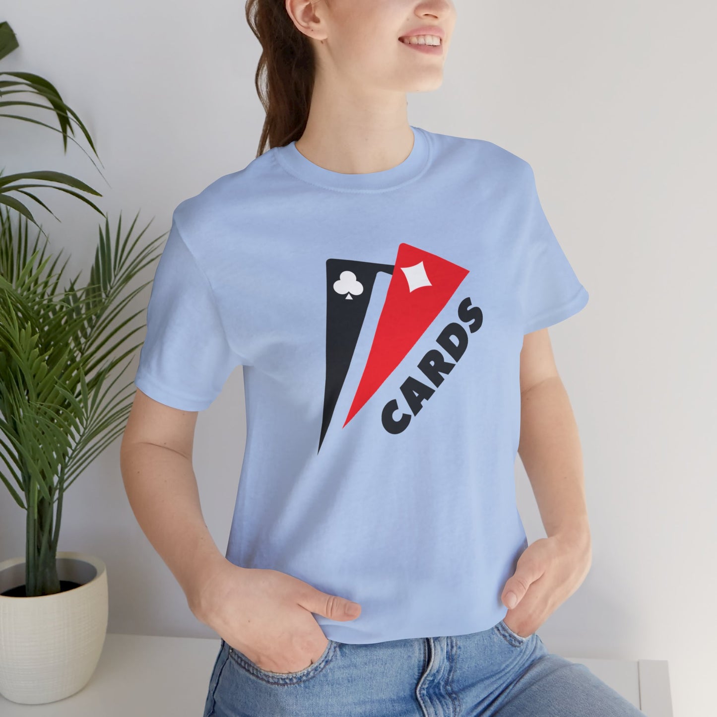 Poker/Cards Unisex Jersey Short Sleeve Tee