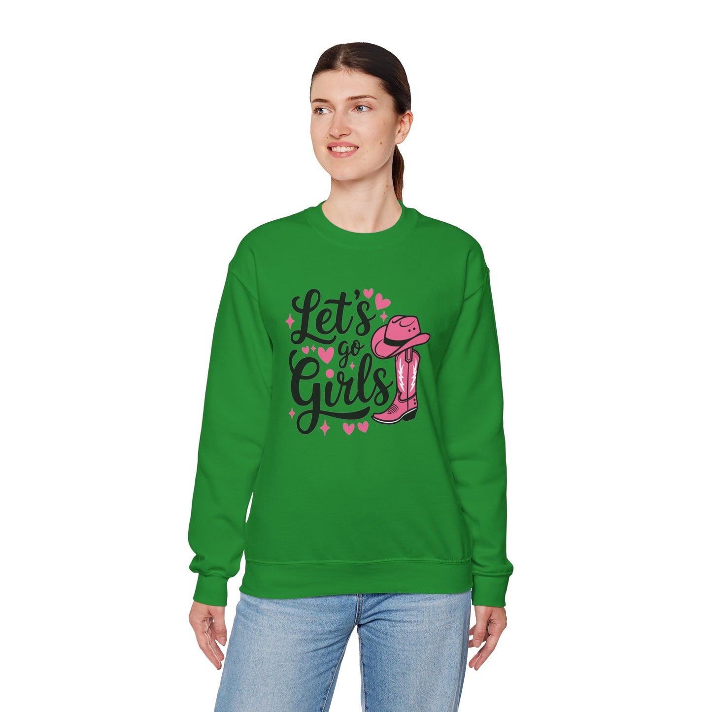 Let's Go Girls Unisex Heavy Blend™ Crewneck Sweatshirt