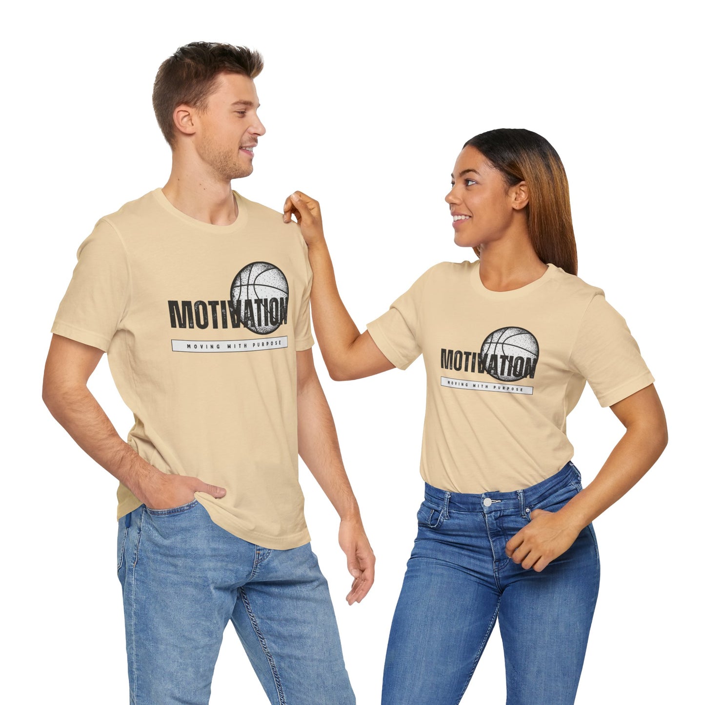 Basketball Motivation Unisex Jersey Short Sleeve Tee