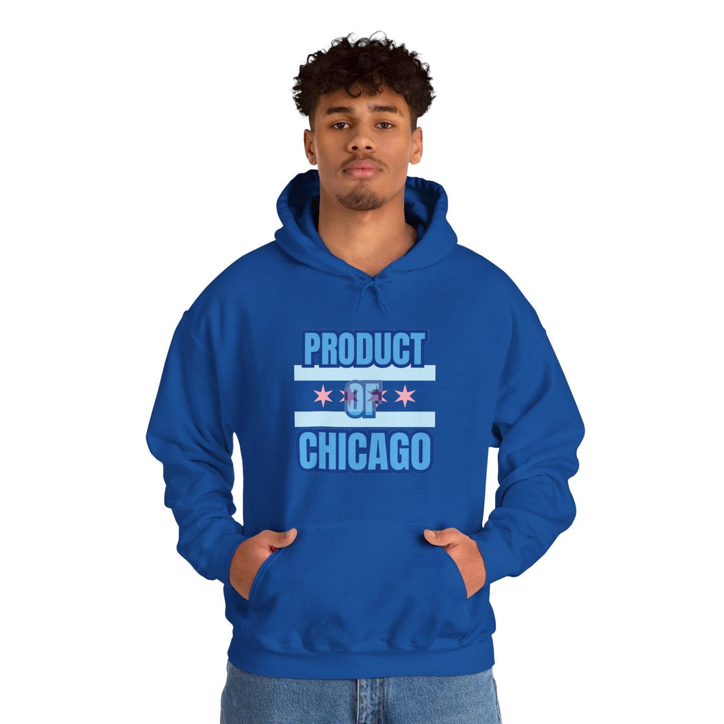 Product Of Chicago Unisex Heavy Blend™ Hooded Sweatshirt