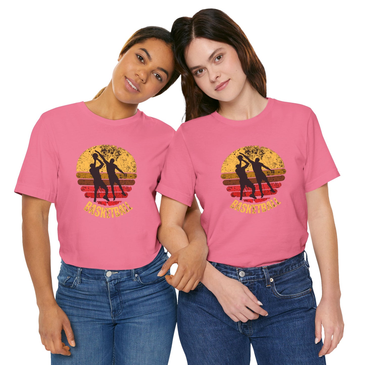 Basketball Unisex Jersey Short Sleeve Tee