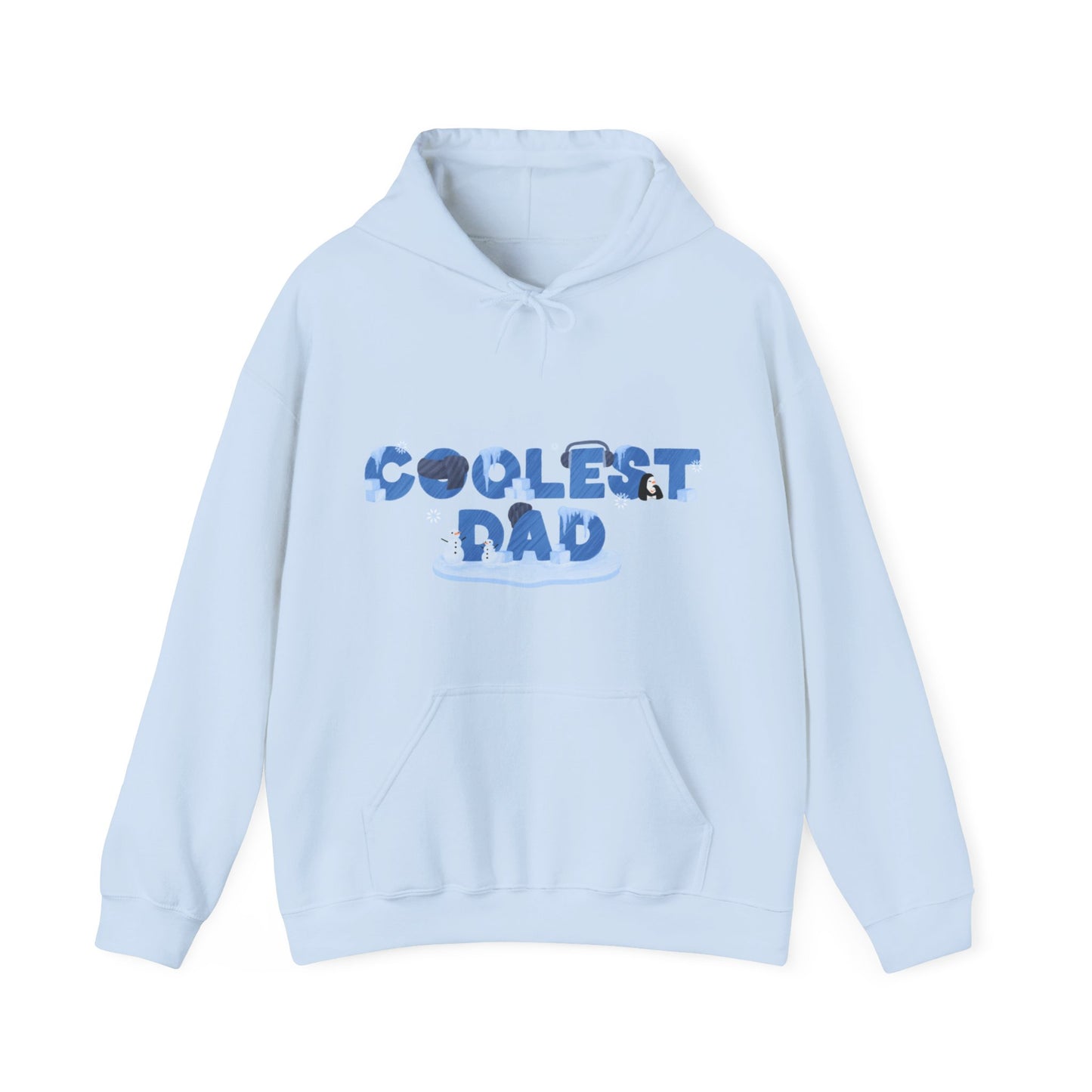 Coolest Dad Unisex Heavy Blend™ Hooded Sweatshirt