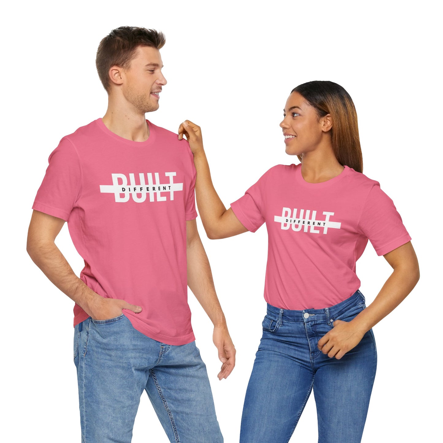 Built Different Unisex Jersey Short Sleeve Tee