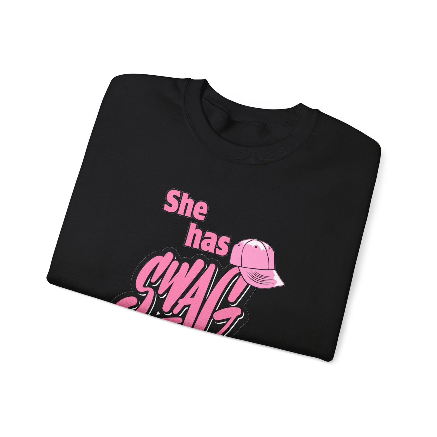She Has Swag Unisex Heavy Blend™ Crewneck Sweatshirt