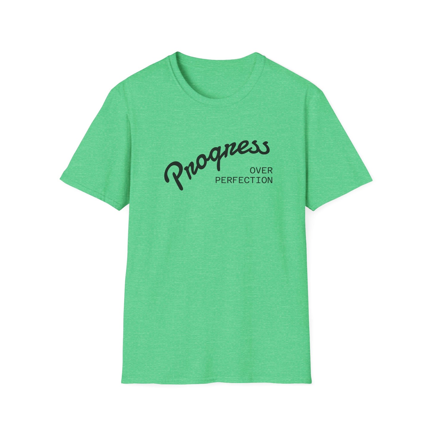Progress Over Perfection Unisex Softstyle T-Shirt