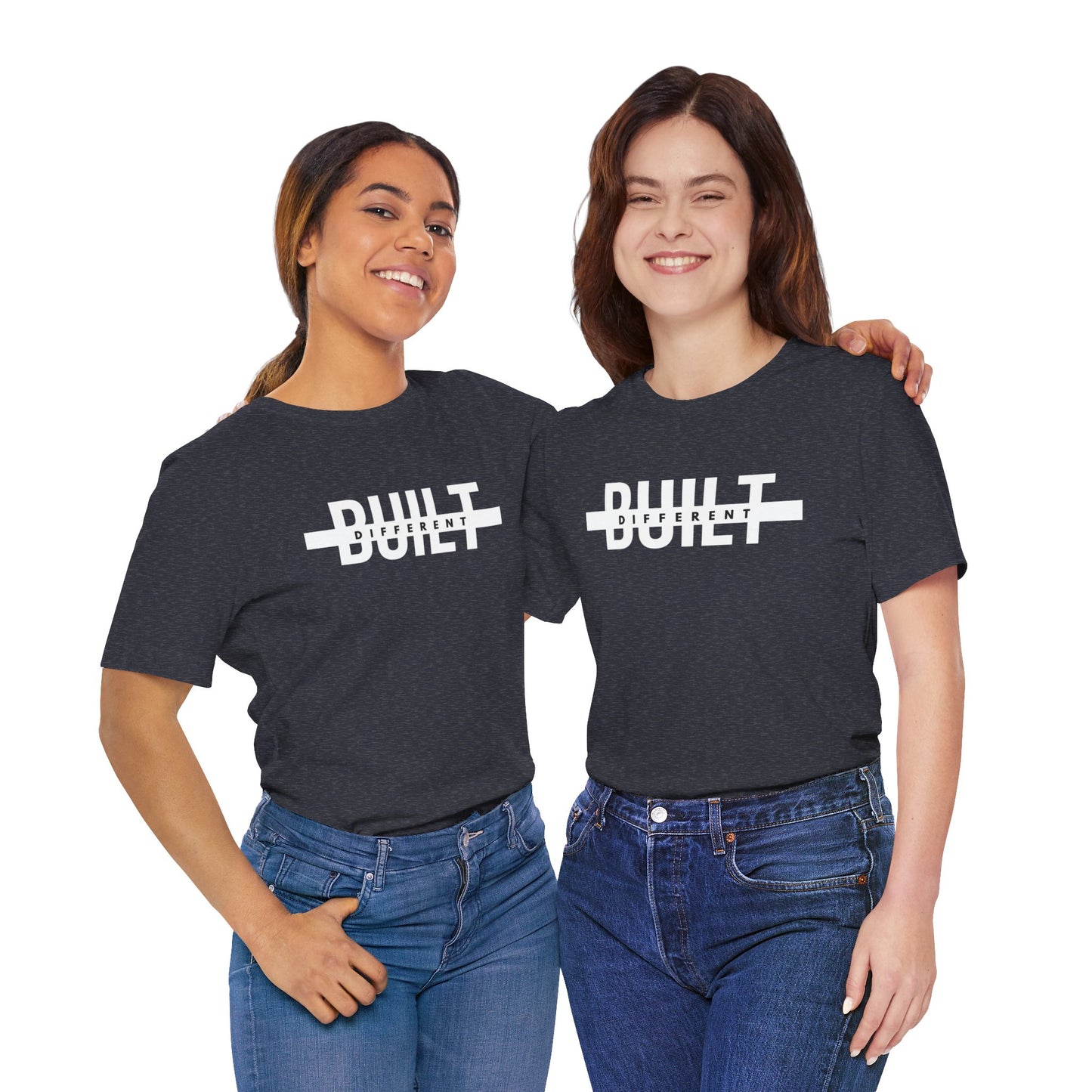 Built Different Unisex Jersey Short Sleeve Tee