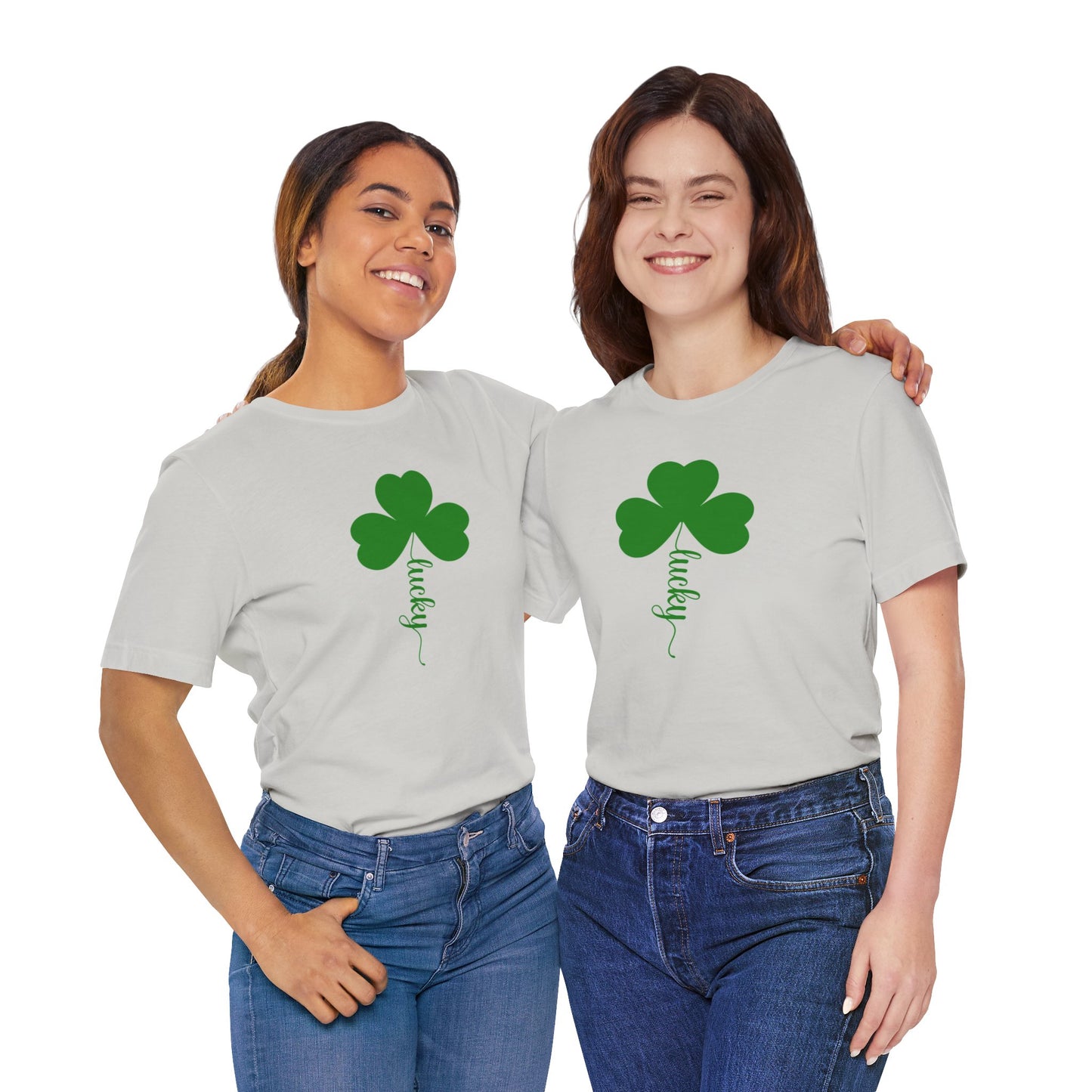 Clover/ Lucky Unisex Jersey Short Sleeve Tee