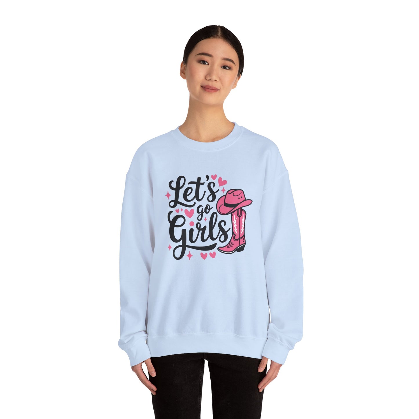 Let's Go Girls Unisex Heavy Blend™ Crewneck Sweatshirt