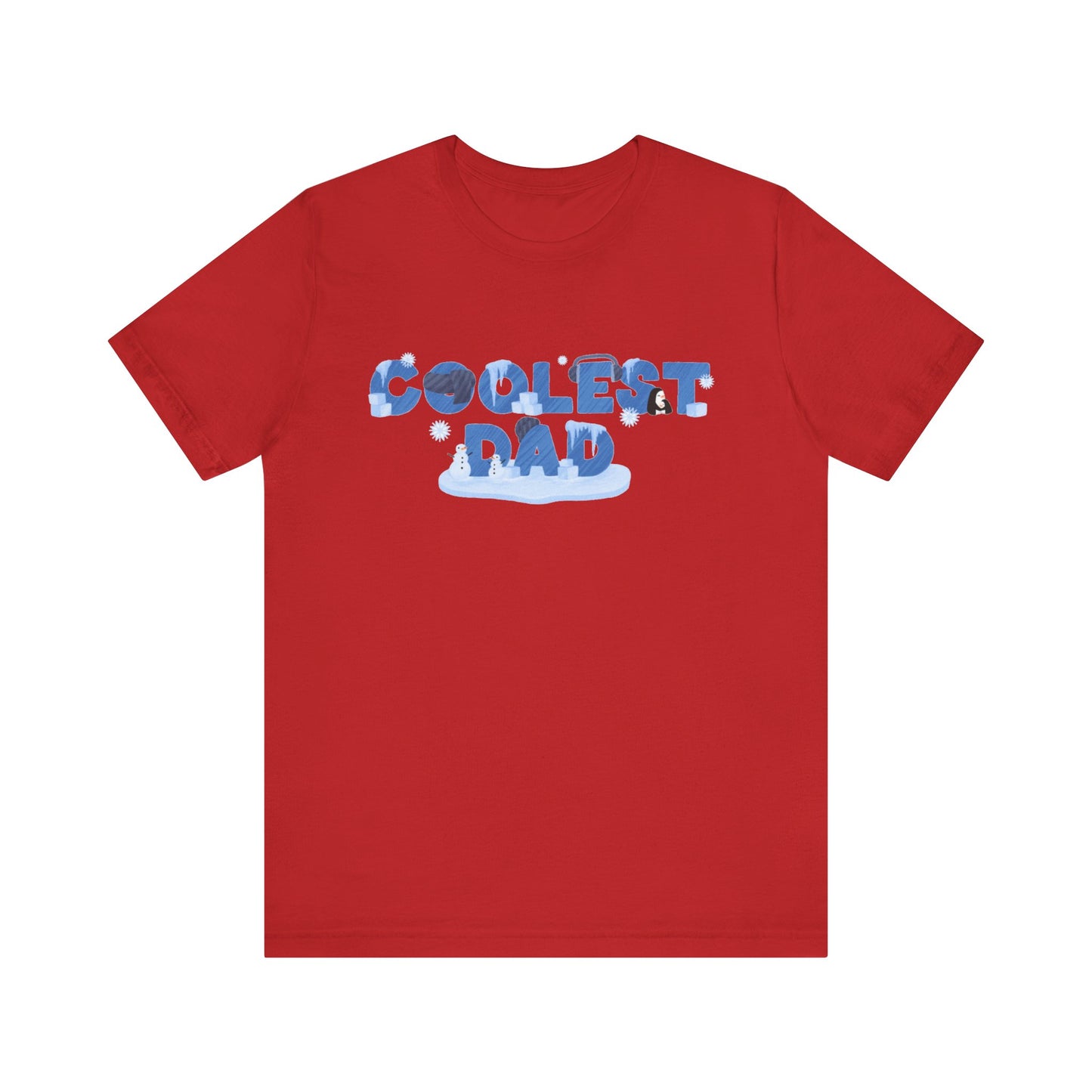 Dad/ Coolest Dad Unisex Jersey Short Sleeve Tee