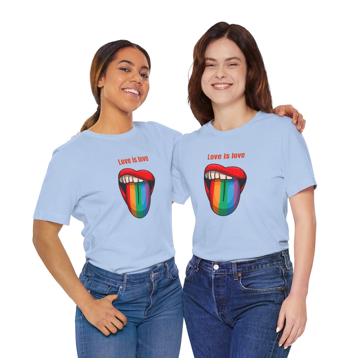 Love Is Love Unisex Jersey Short Sleeve Tee