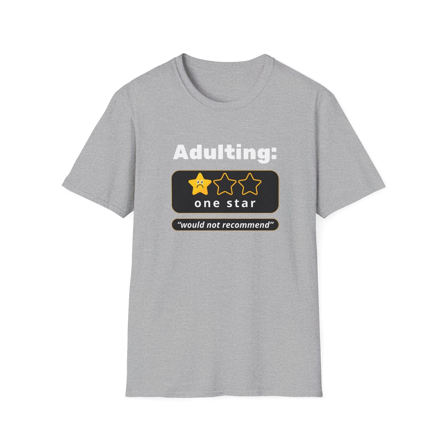 Adulting Unisex Softstyle T-Shirt
