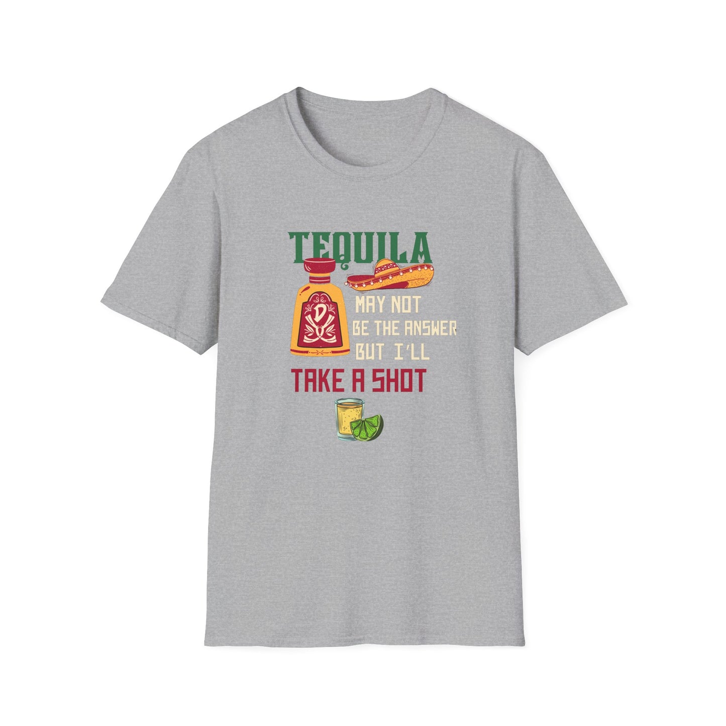 Tequila Take a Shot Unisex Softstyle T-Shirt