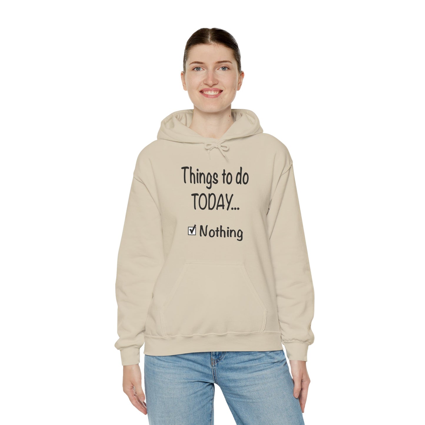 Things to Do Today Nothing Unisex Heavy Blend™ Hooded Sweatshirt