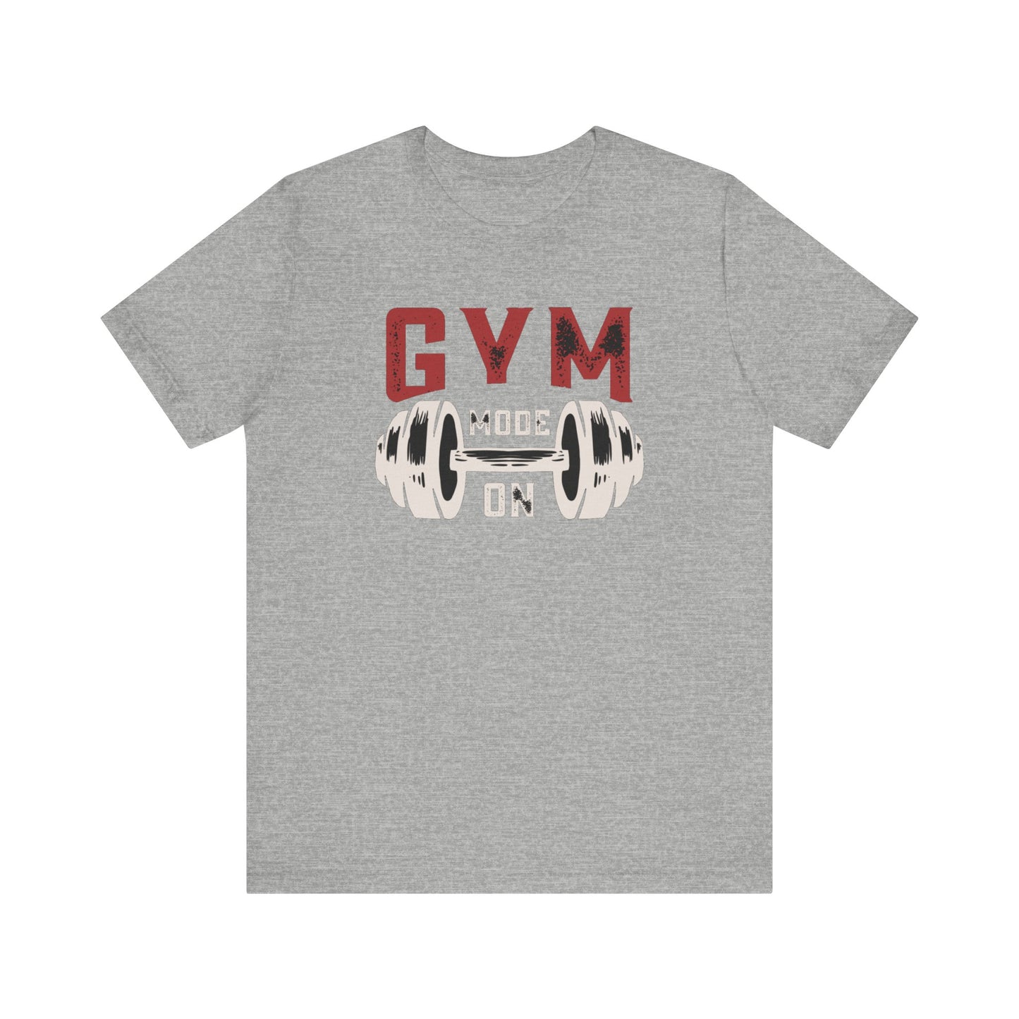 Gym Mode On Unisex Jersey Short Sleeve Tee