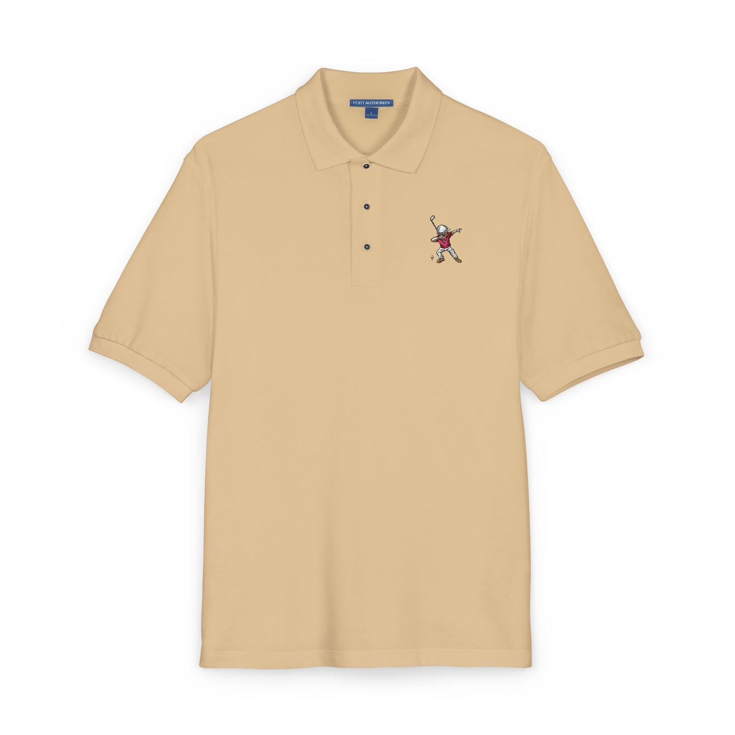 Golf Guy Unisex Polo Shirt (Embroidery)