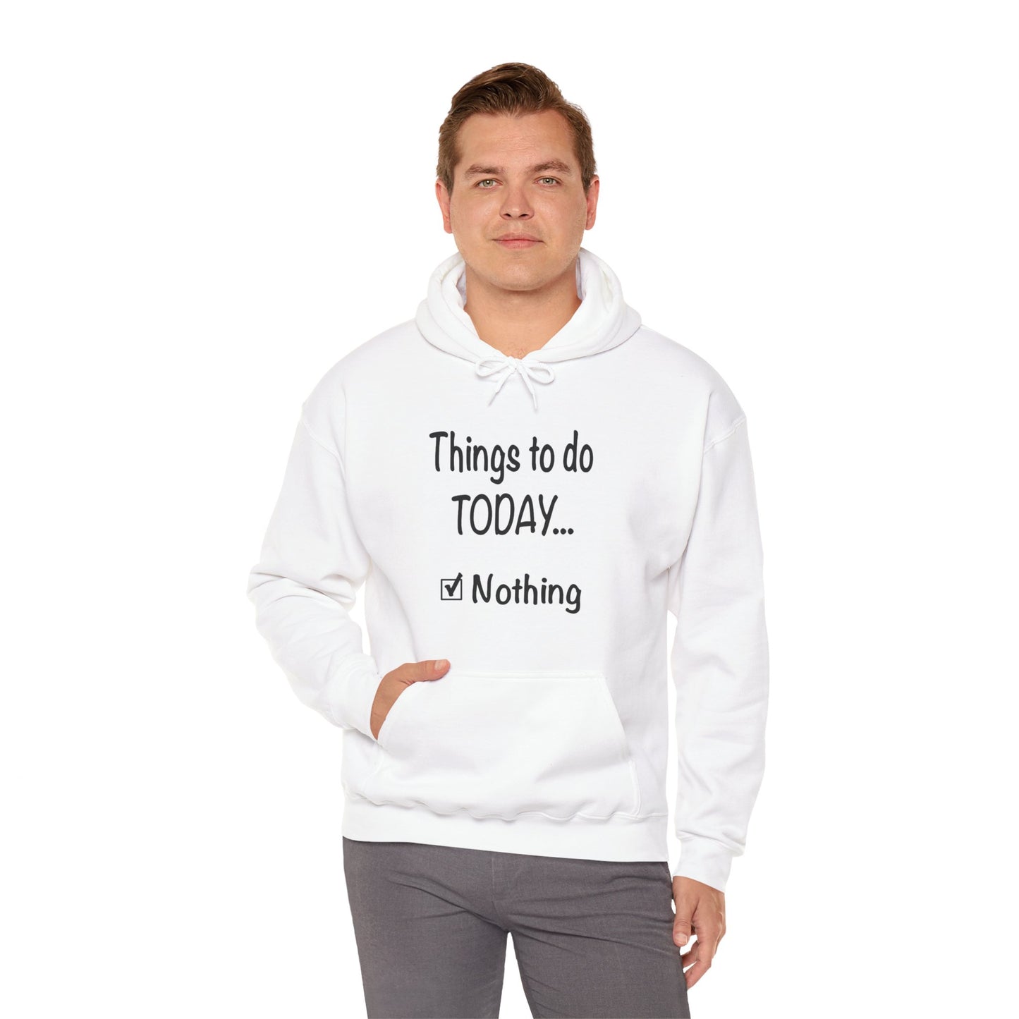 Things to Do Today Nothing Unisex Heavy Blend™ Hooded Sweatshirt