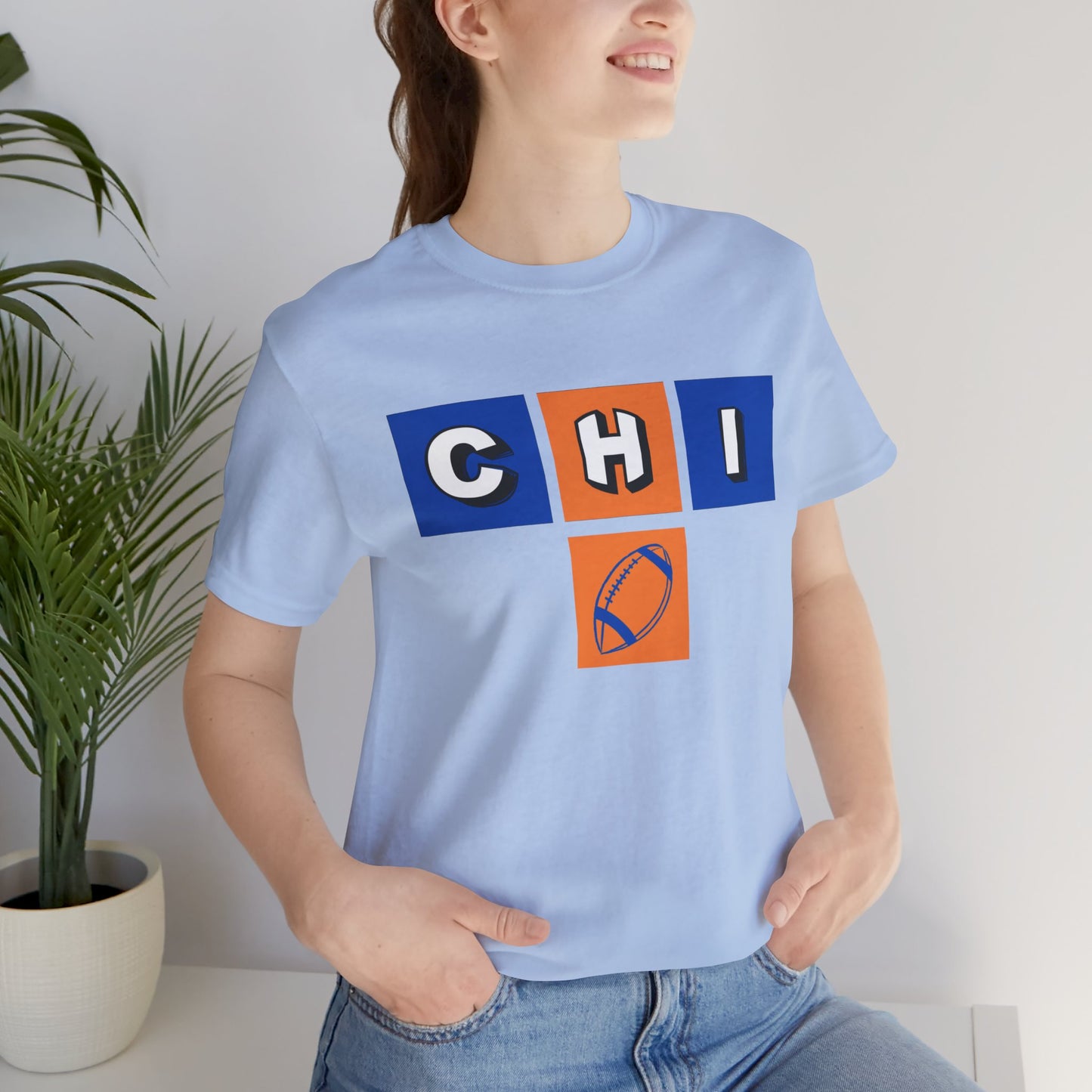 Chi Football Unisex Jersey Short Sleeve Tee