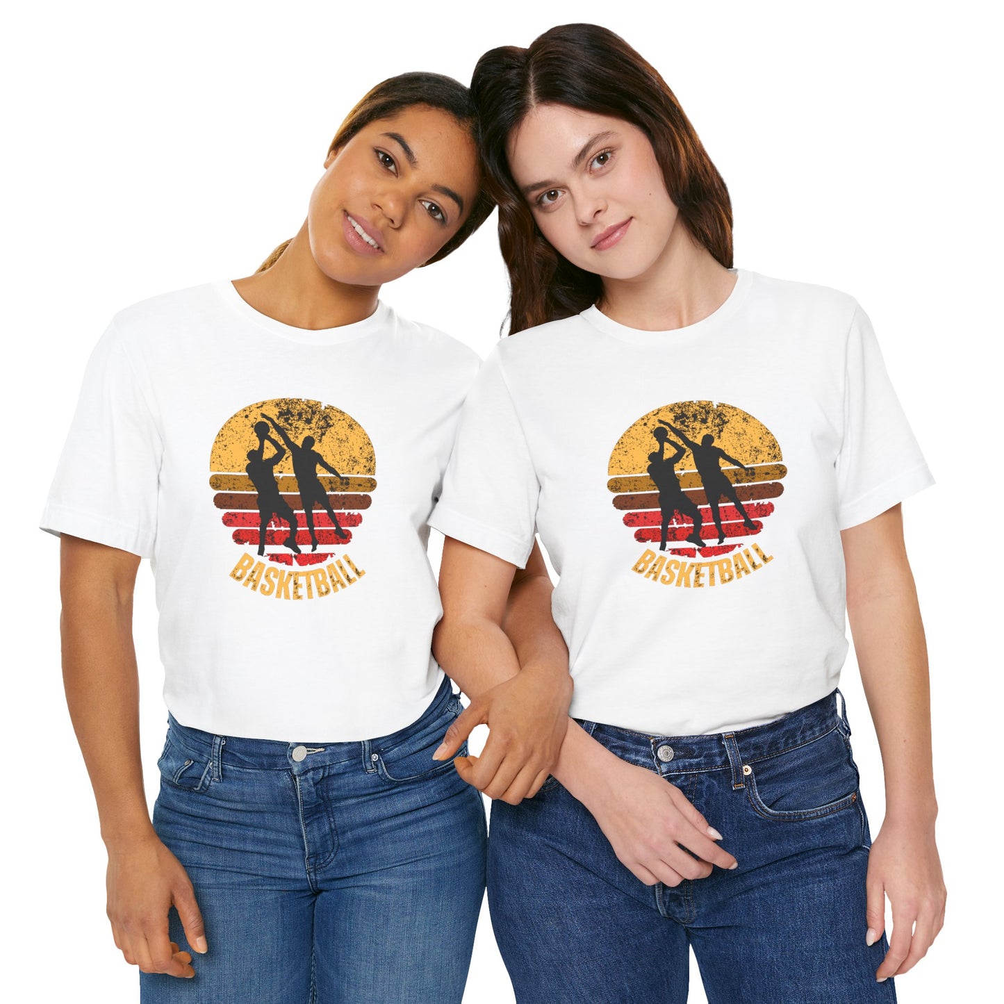 Basketball Unisex Jersey Short Sleeve Tee