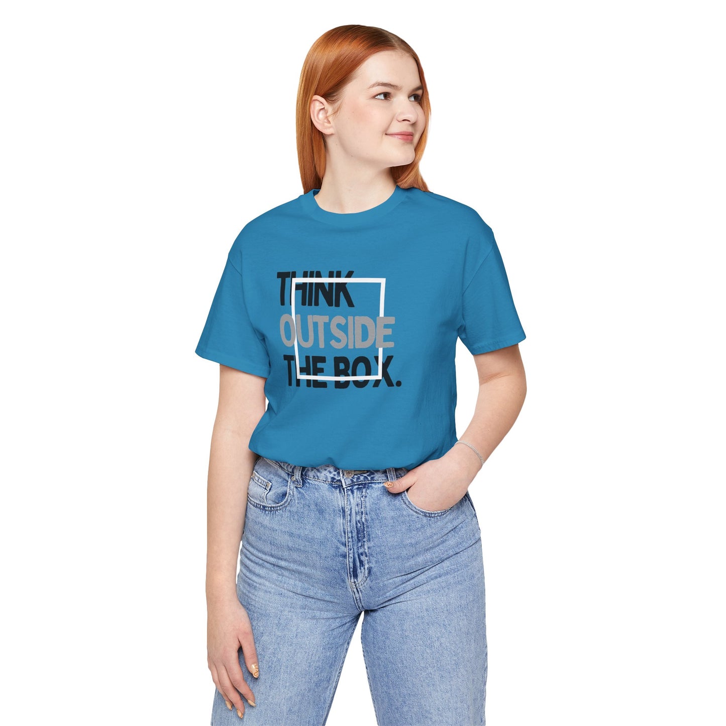 Think Outside the Box Unisex Jersey Short Sleeve Tee