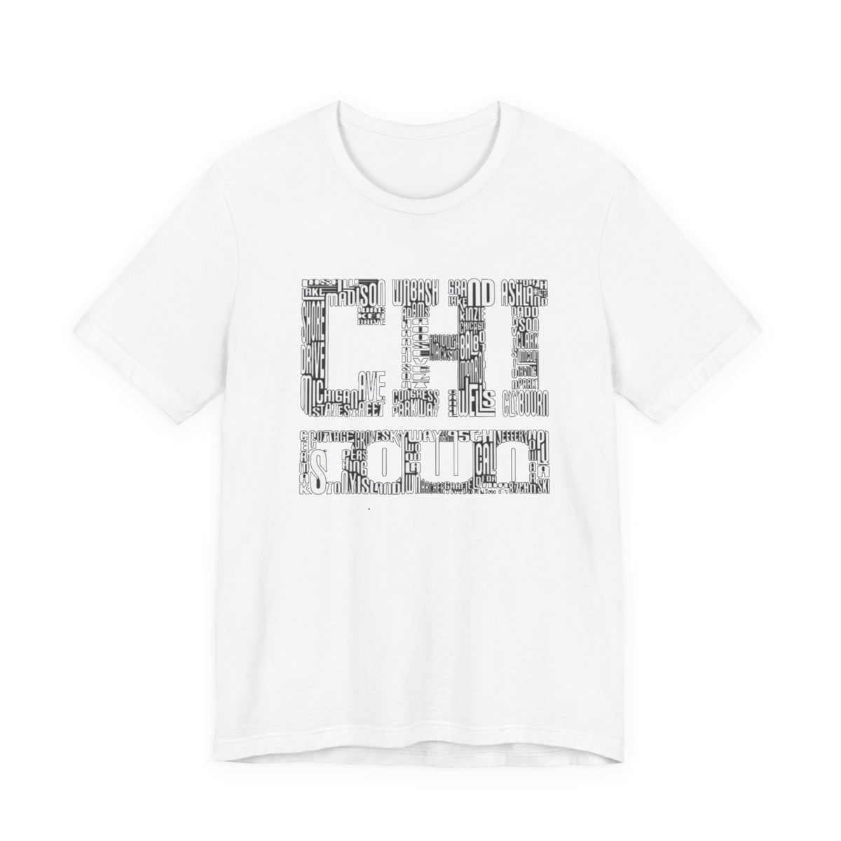 Chi-Town Unisex Jersey Short Sleeve Tee