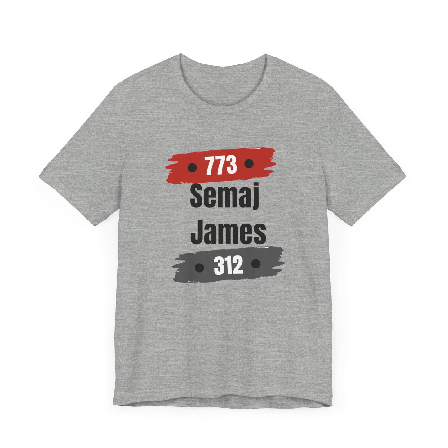 Semaj James 773/312 Unisex Short Sleeve Tee