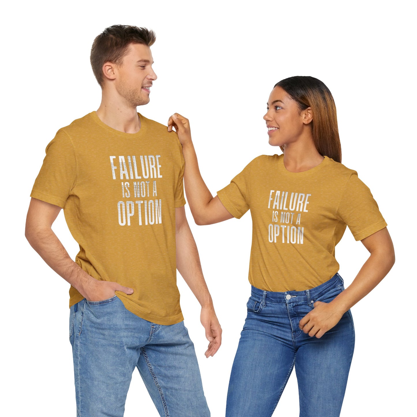 Failure is Not a Option Unisex Jersey Short Sleeve Tee