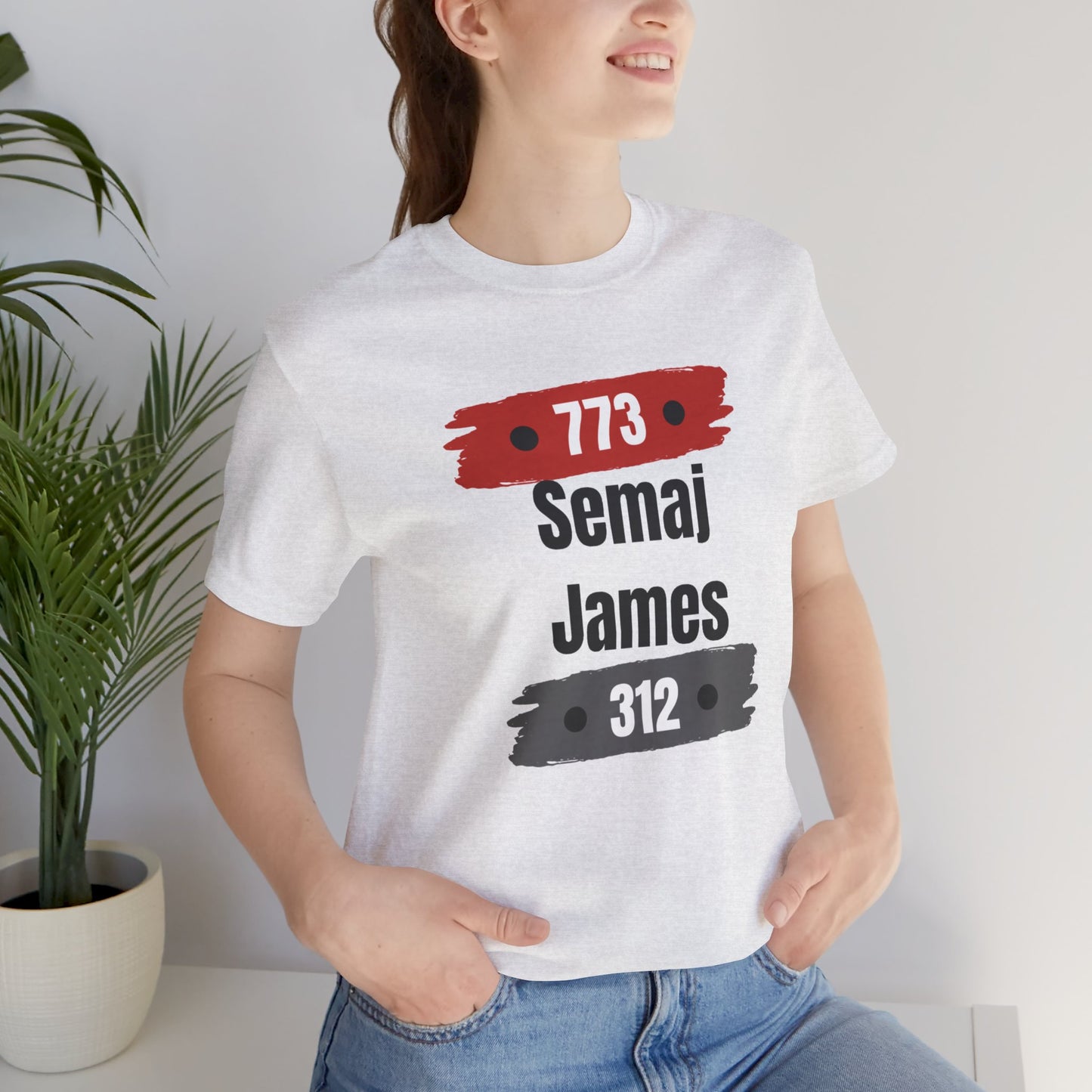 Semaj James 773/312 Unisex Short Sleeve Tee