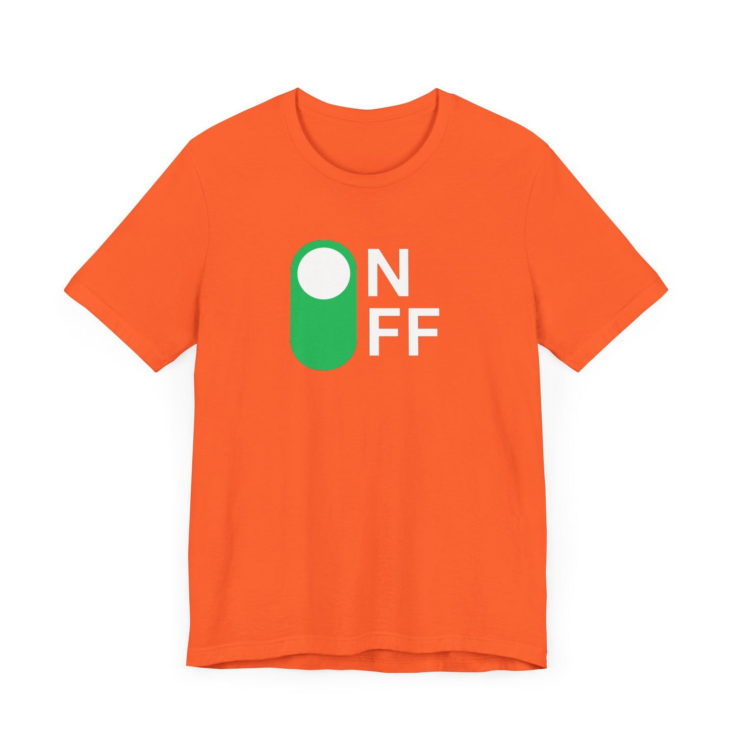 ON/ OFF Unisex Jersey Short Sleeve Tee