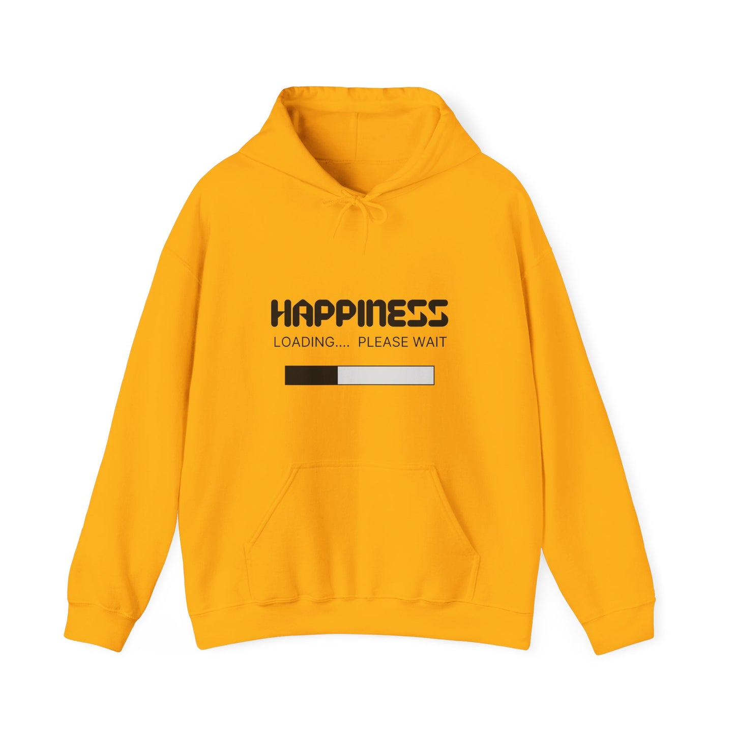 Happiness Loading Please Wait Unisex Heavy Blend™ Hooded Sweatshirt