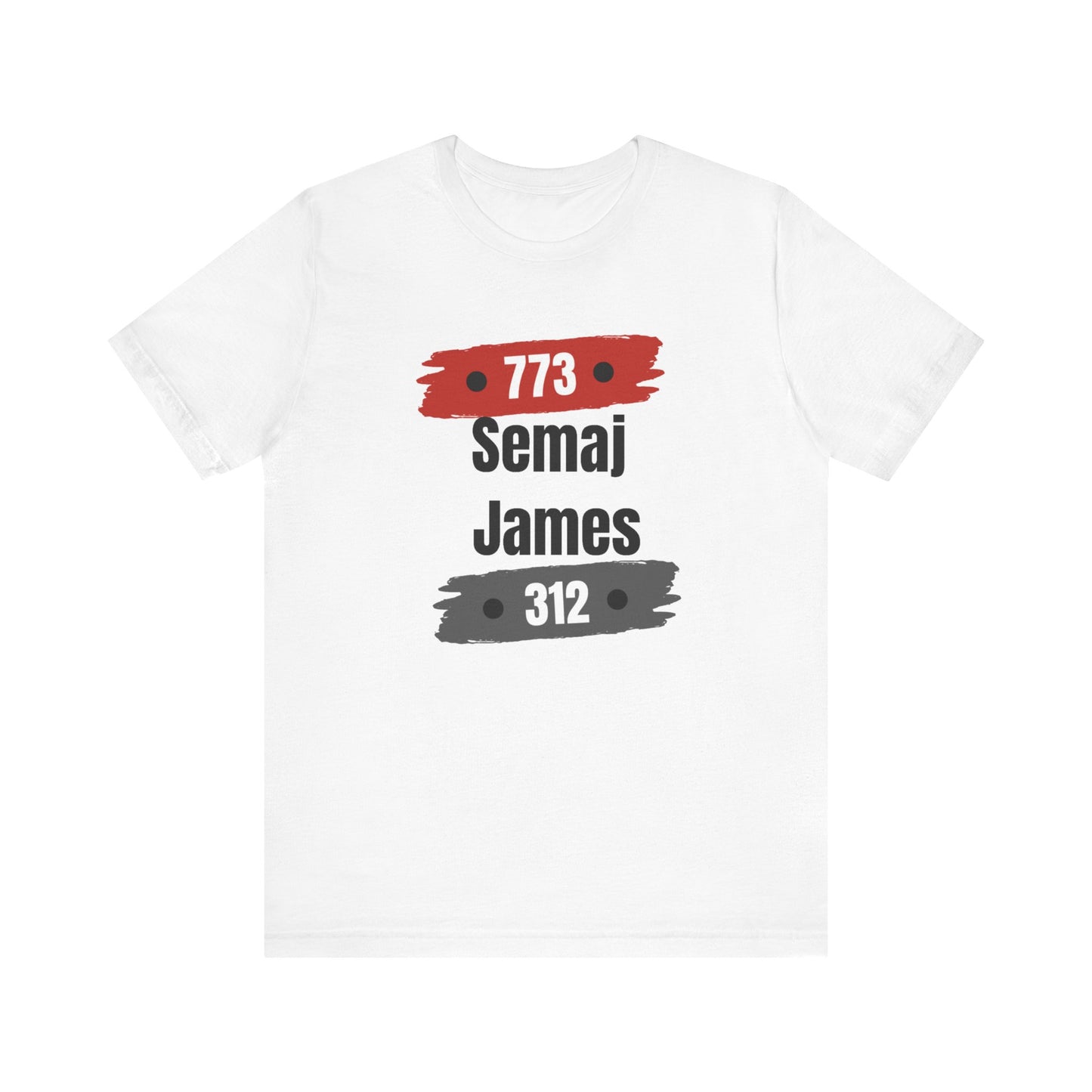 Semaj James 773/312 Unisex Short Sleeve Tee