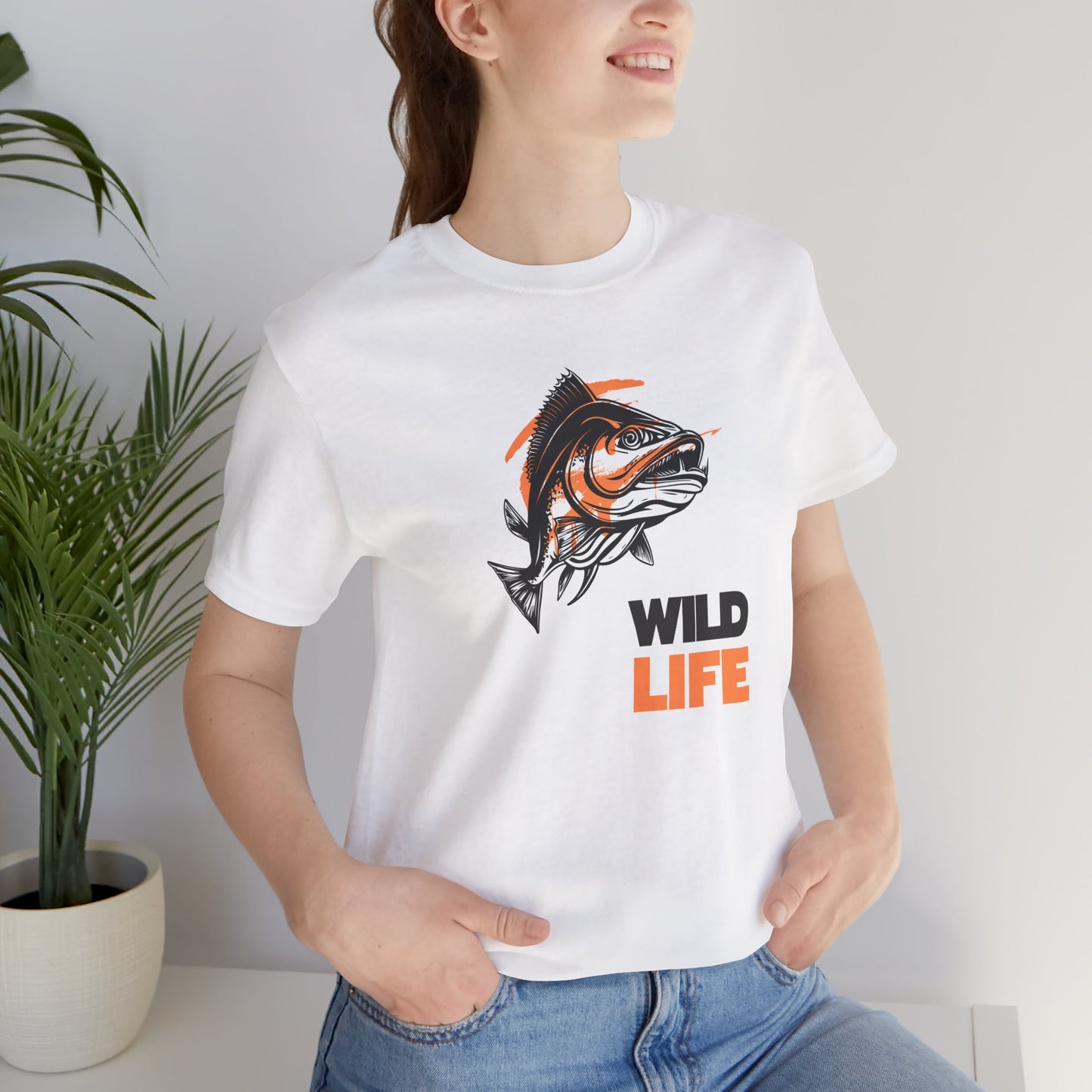 Fishing/ Wild Life Unisex Jersey Short Sleeve Tee