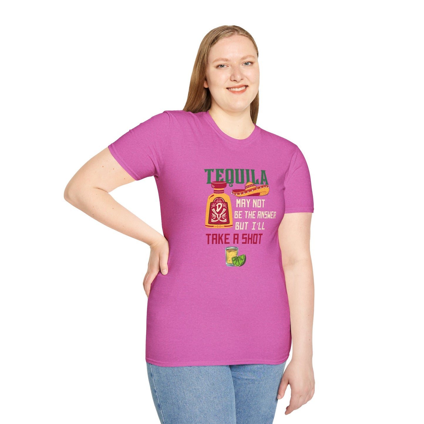 Tequila Take a Shot Unisex Softstyle T-Shirt