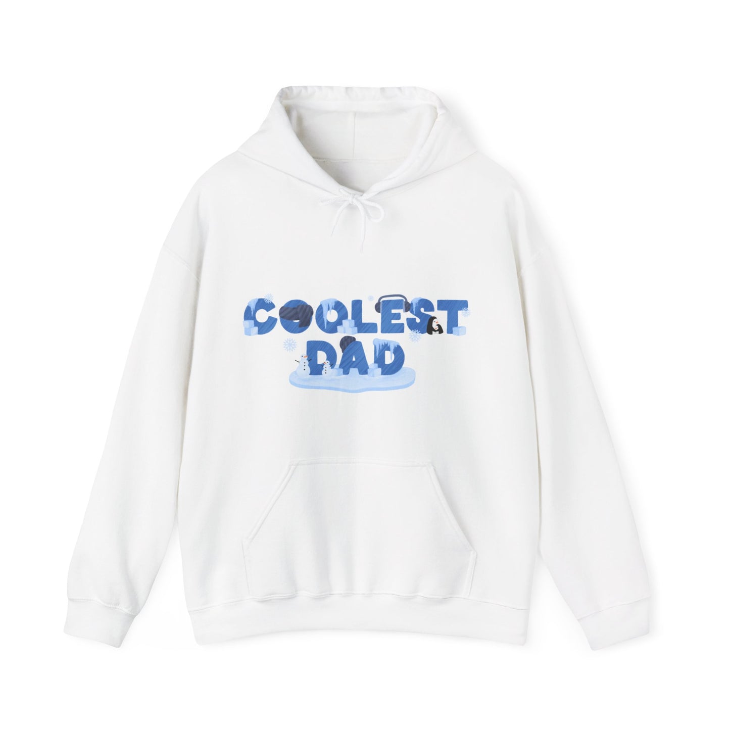 Coolest Dad Unisex Heavy Blend™ Hooded Sweatshirt