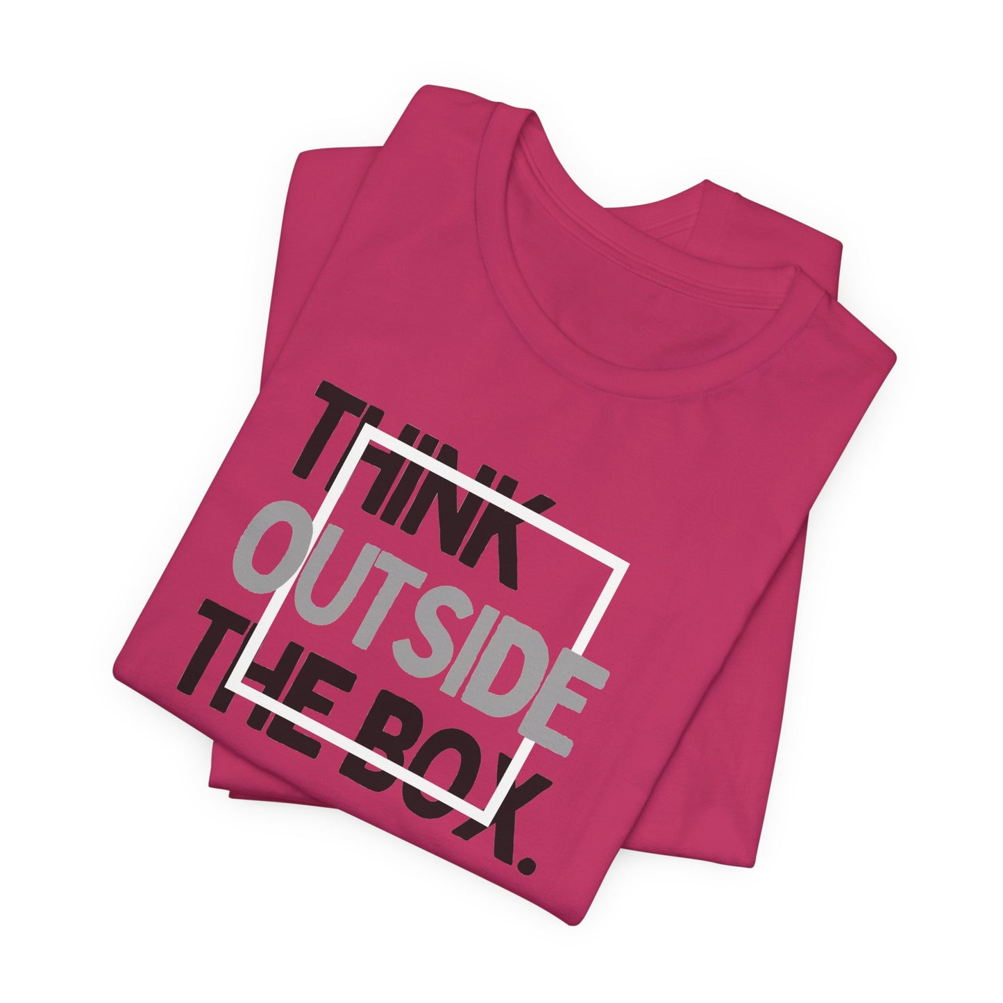 Think Outside the Box Unisex Jersey Short Sleeve Tee