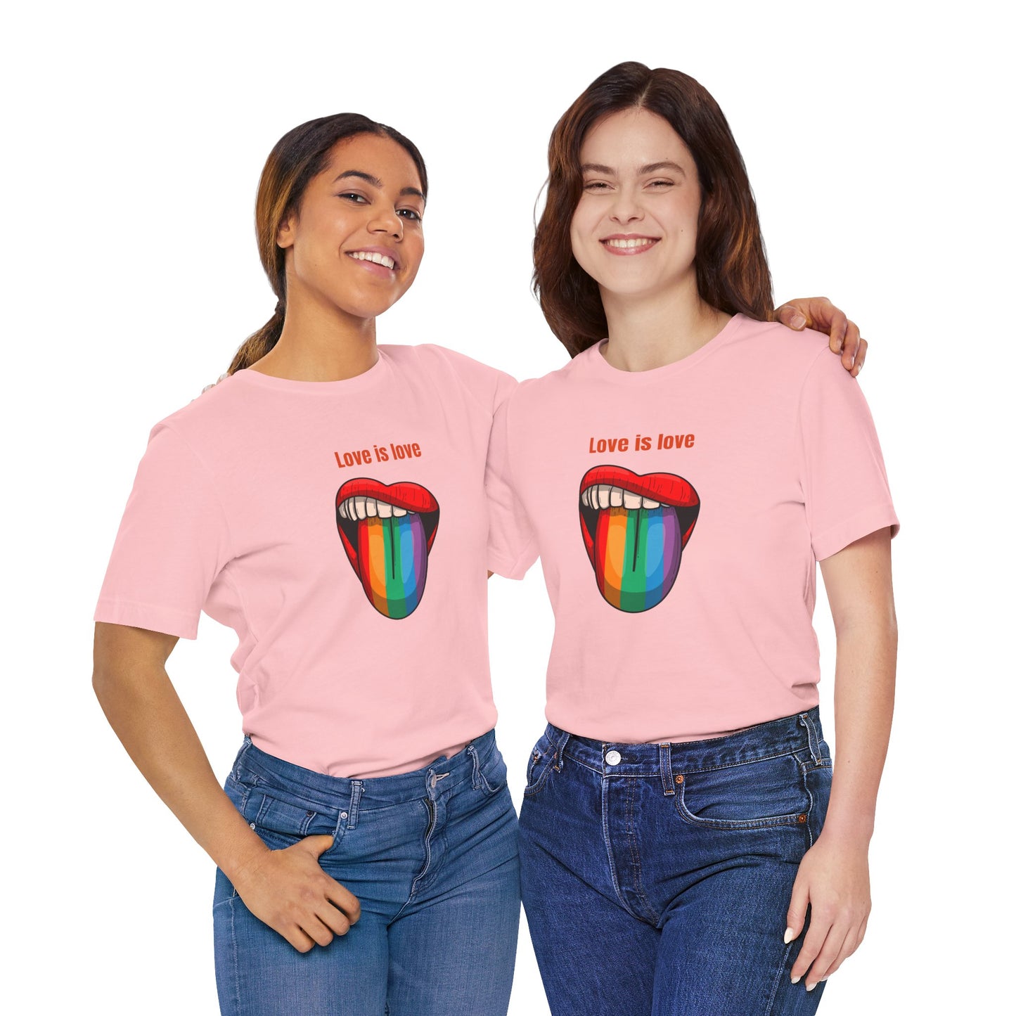 Love Is Love Unisex Jersey Short Sleeve Tee