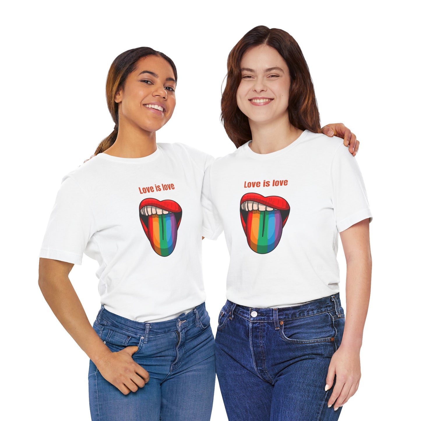 Love Is Love Unisex Jersey Short Sleeve Tee