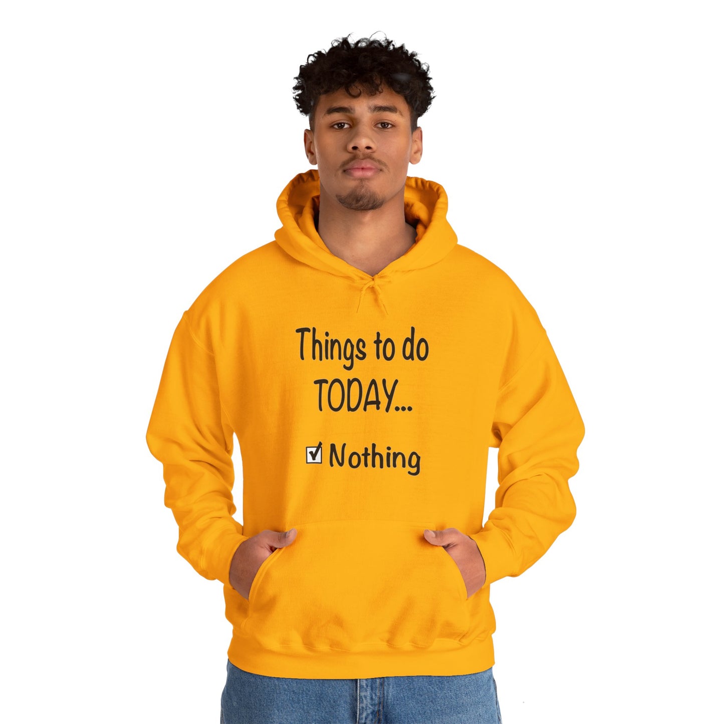 Things to Do Today Nothing Unisex Heavy Blend™ Hooded Sweatshirt