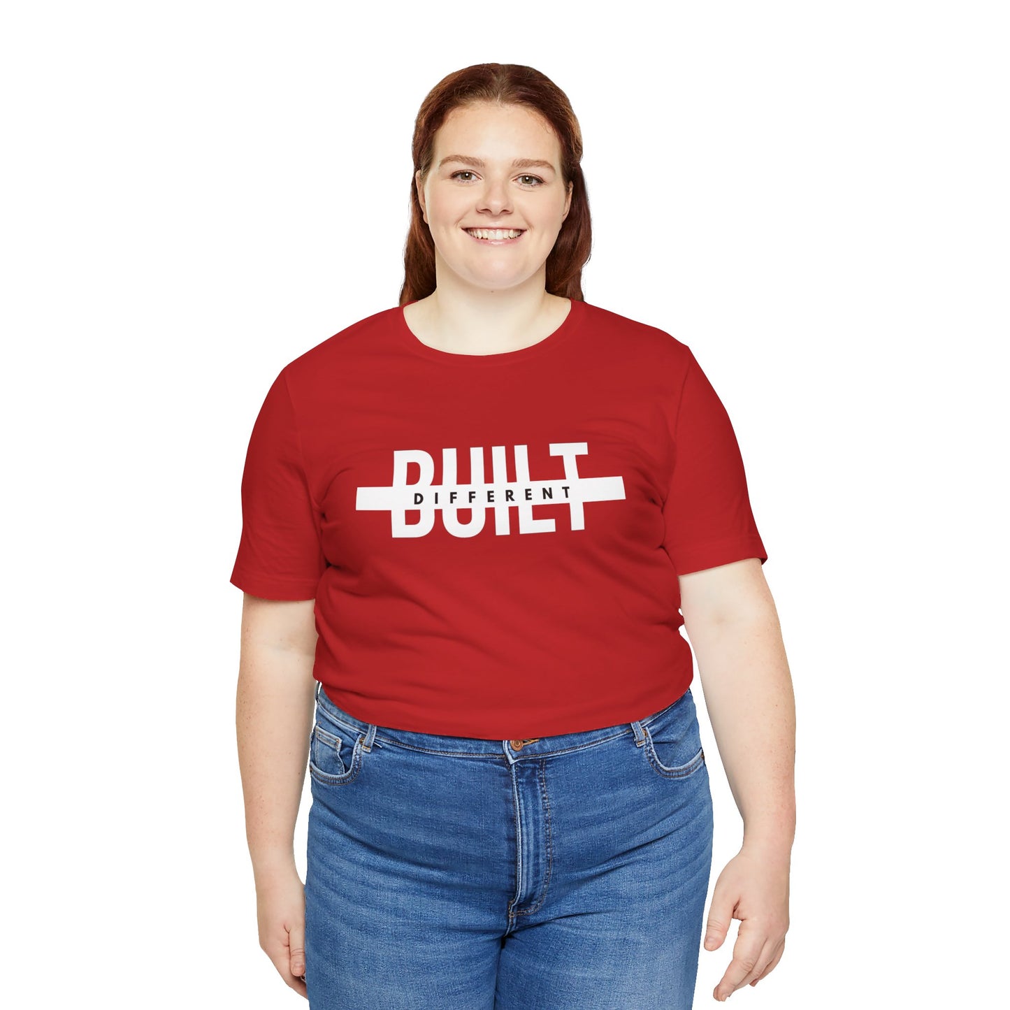 Built Different Unisex Jersey Short Sleeve Tee