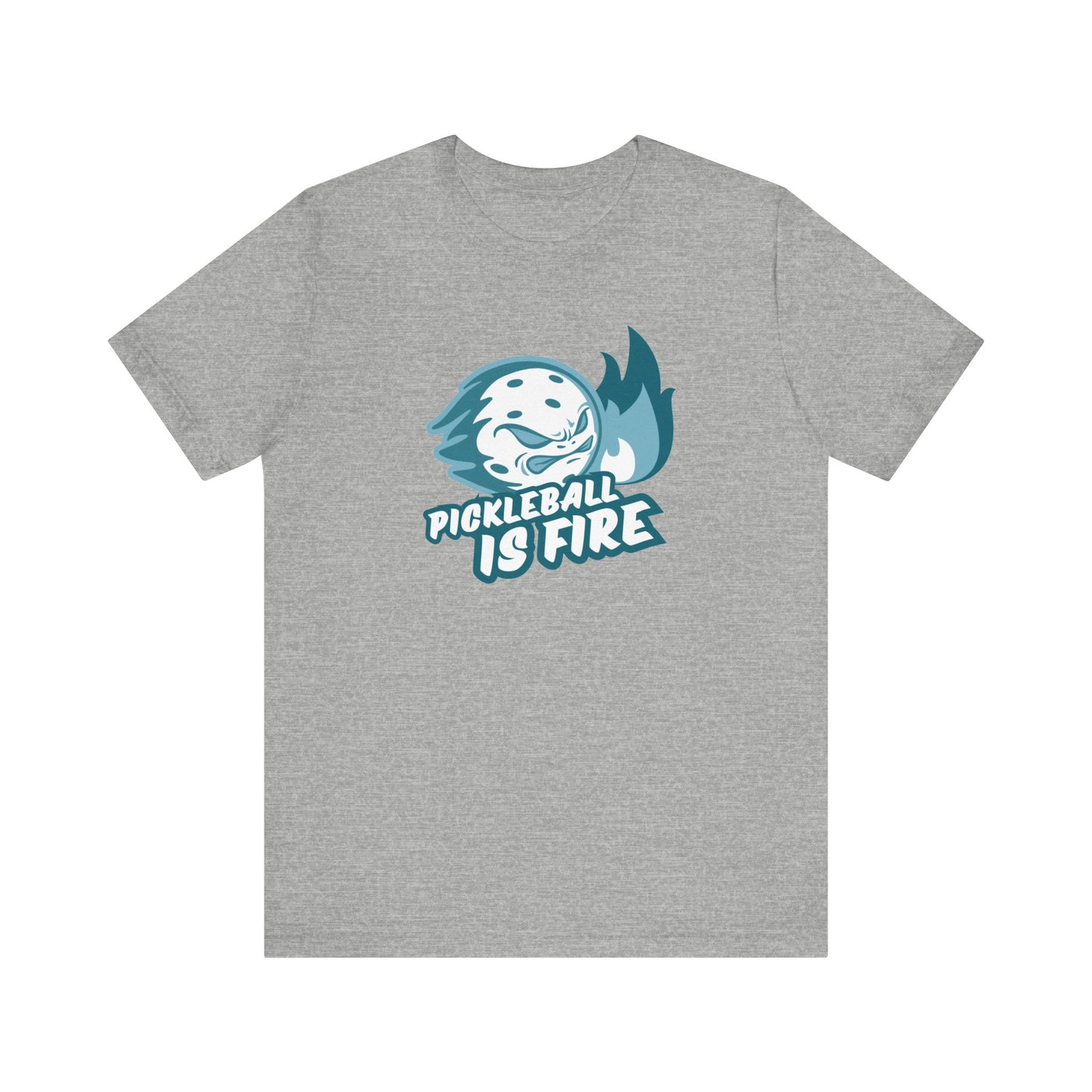 Pickleball Is Fire Unisex Jersey Short Sleeve Tee